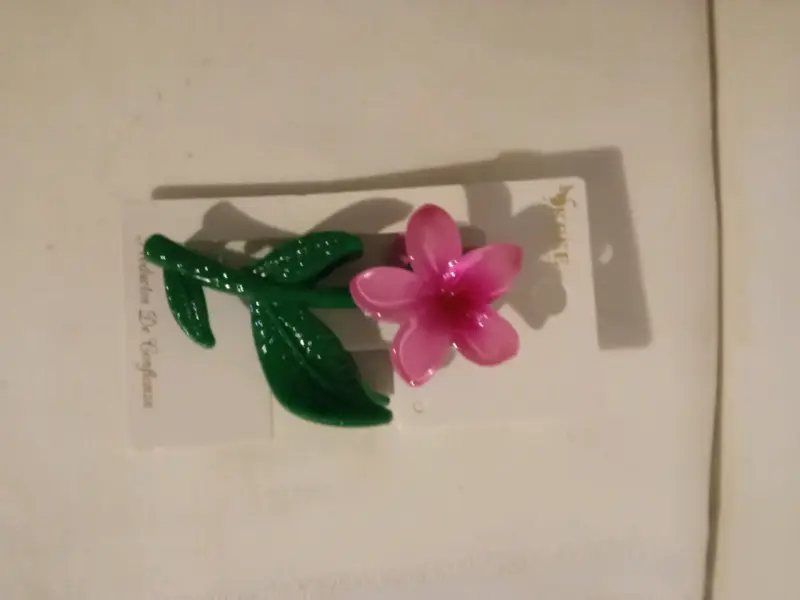 Trabas para el cabello con diseño de flores 🌸🦋 - 3
