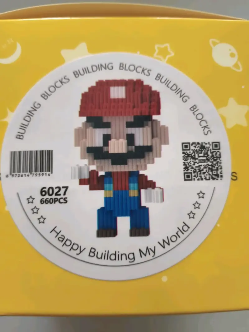Bloques de construcción 660 piezas estilo Mario - 1