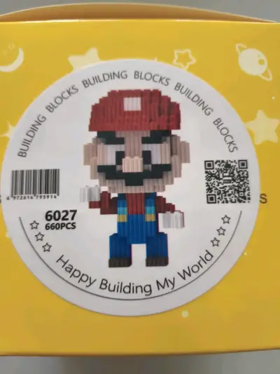 Bloques de construcción 660 piezas estilo Mario - miniatura 1
