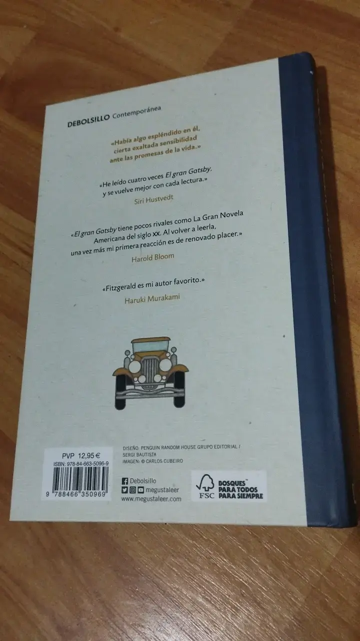 Libro El Gran Gatsby de F. Scott Fitzgerald - 2