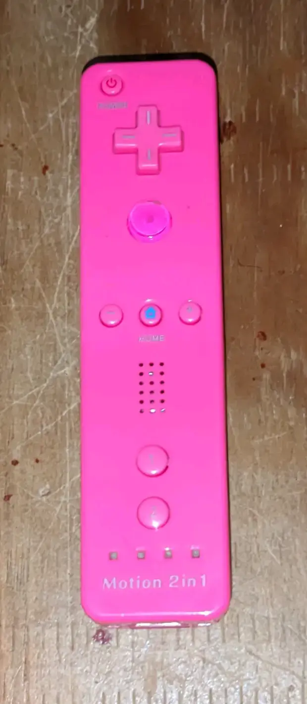 Control remoto rosa Motion 2 en 1 para consola