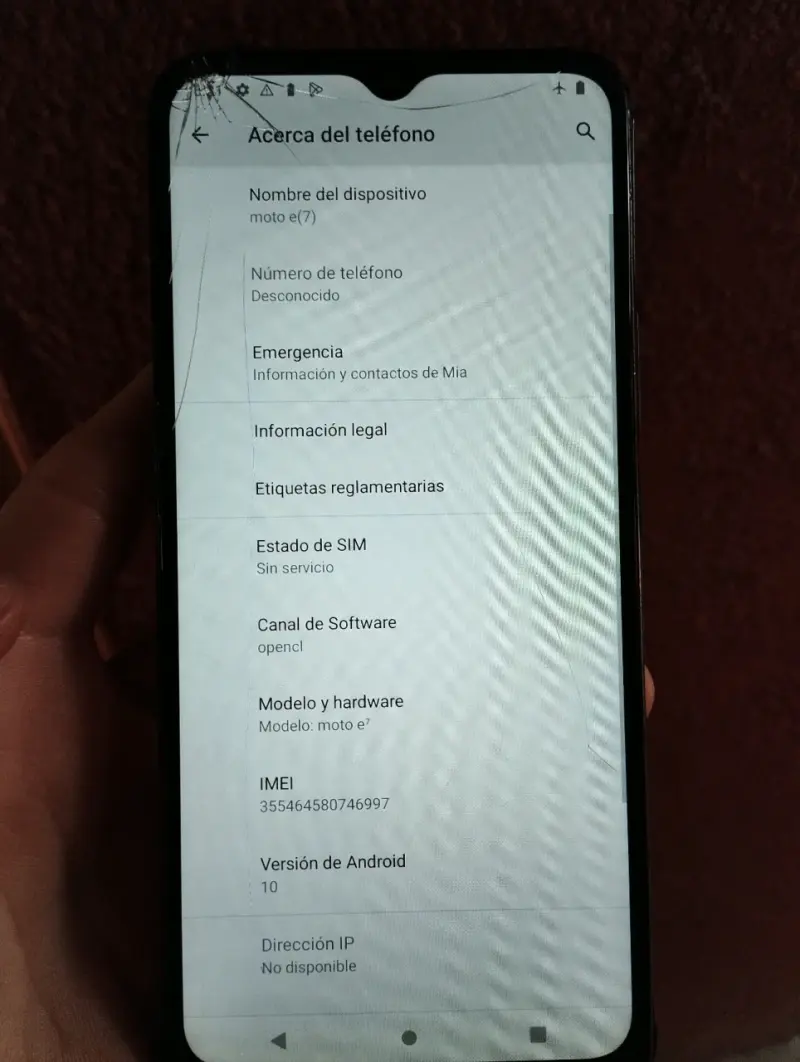 Motorola Moto E7 (SOLO WIFI) - 3