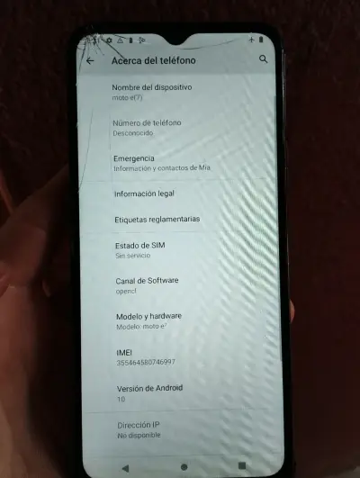 Motorola Moto E7 (SOLO WIFI) - miniatura 3
