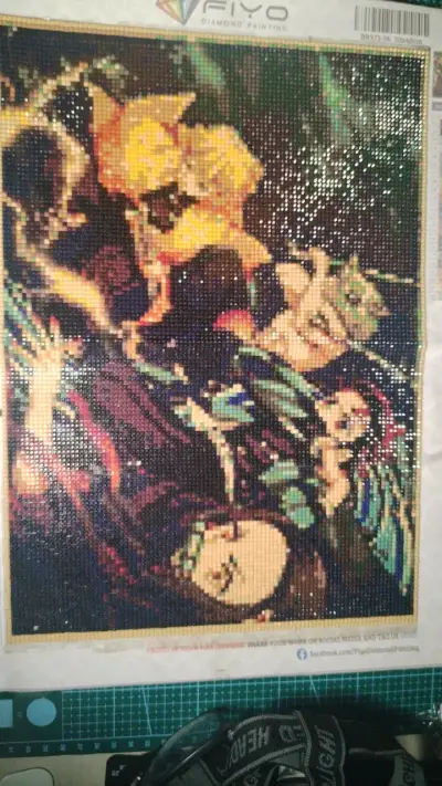 Pintura de diamantes Fiyo 30x40 cm - miniatura 1