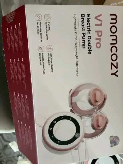 Extractor de Leche Eléctrico Doble Momcozy V1 Pro - miniatura 1