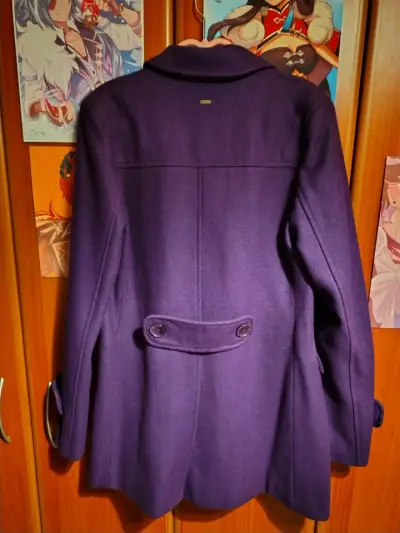 Abrigo morado niña - miniatura 2