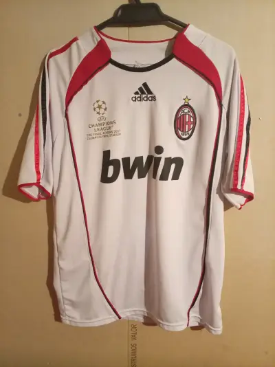 Camiseta AC Milan 2007 Ronaldinho Adidas - miniatura 1