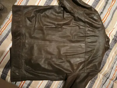 Chaqueta de cuero  para hombre Catriel - miniatura 1