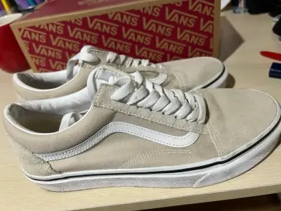 Zapatillas Vans beige clásicas - miniatura 1