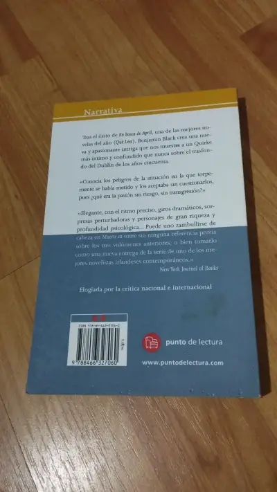 Libro 'Muerte en Verano' de Benjamin Black - miniatura 2