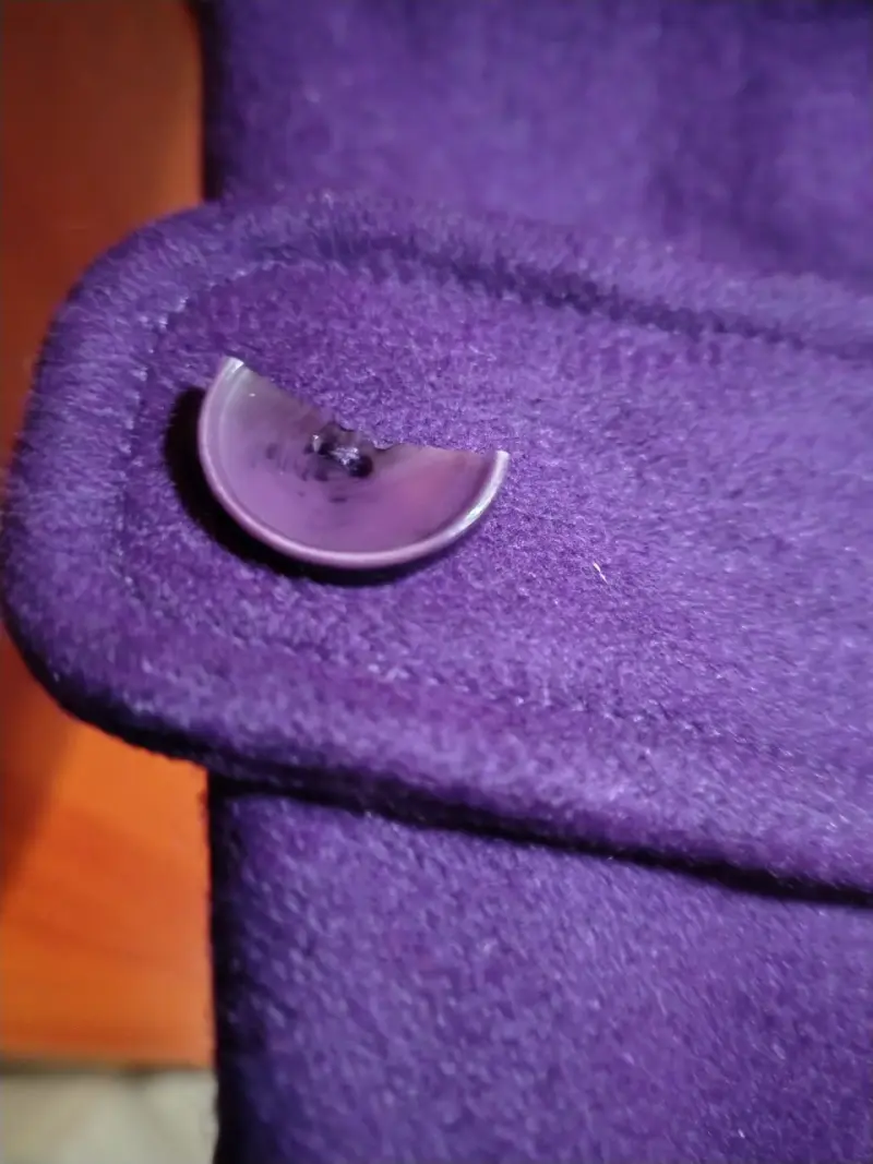 Abrigo morado niña - 4