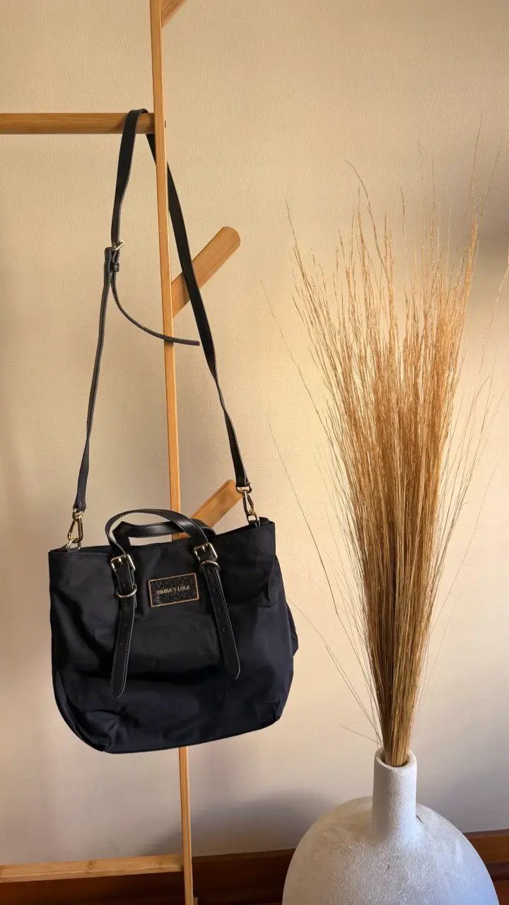 Bolso azul marino Bimba y Lola - 2