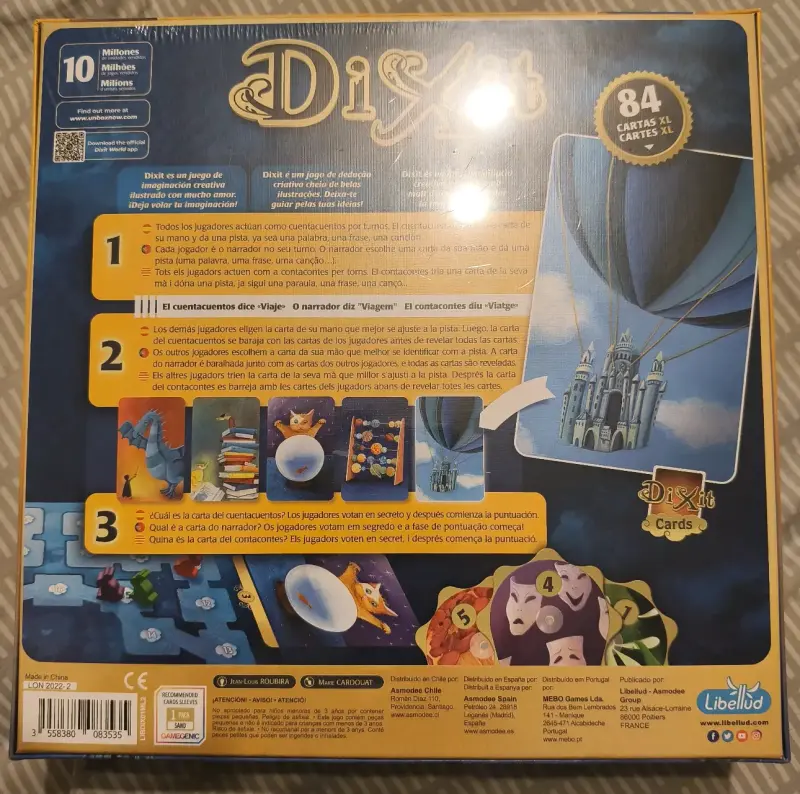 Juego de Mesa Dixit para 3 a 8 Jugadores - 2