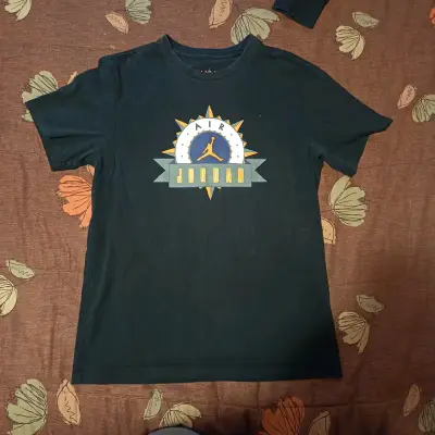 Polera negra Air Jordan para hombre - miniatura 1