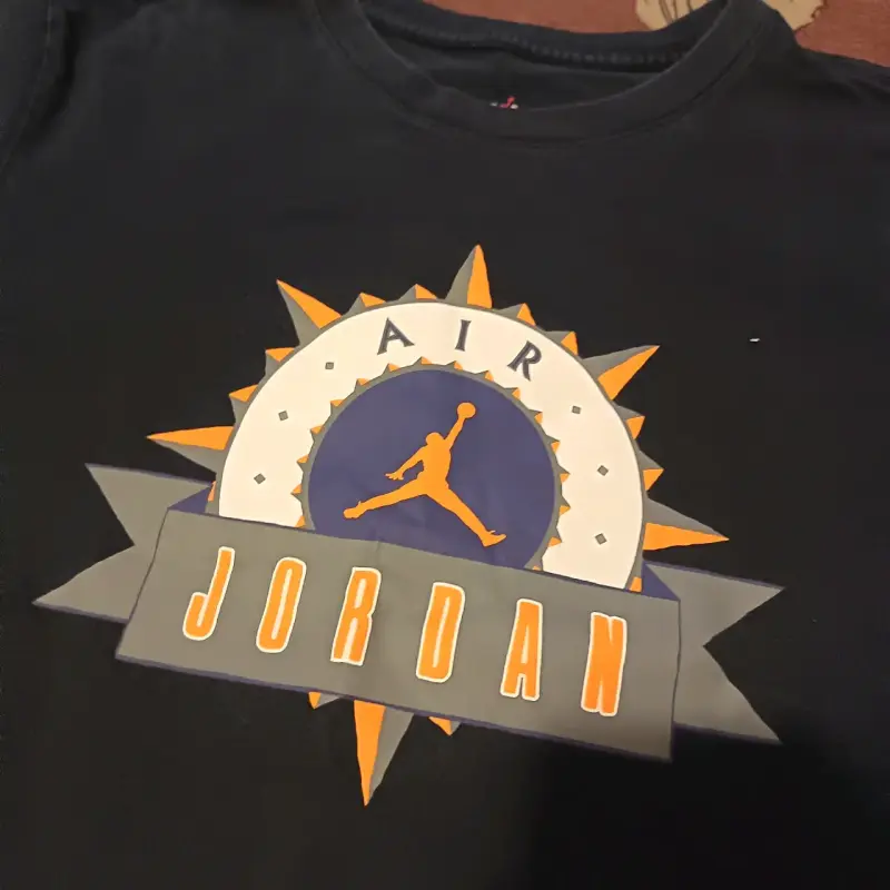 Polera negra Air Jordan para hombre - 2