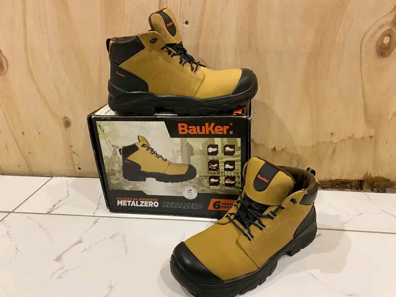 Botas de seguridad Bauker Metalzero amarillas - 6