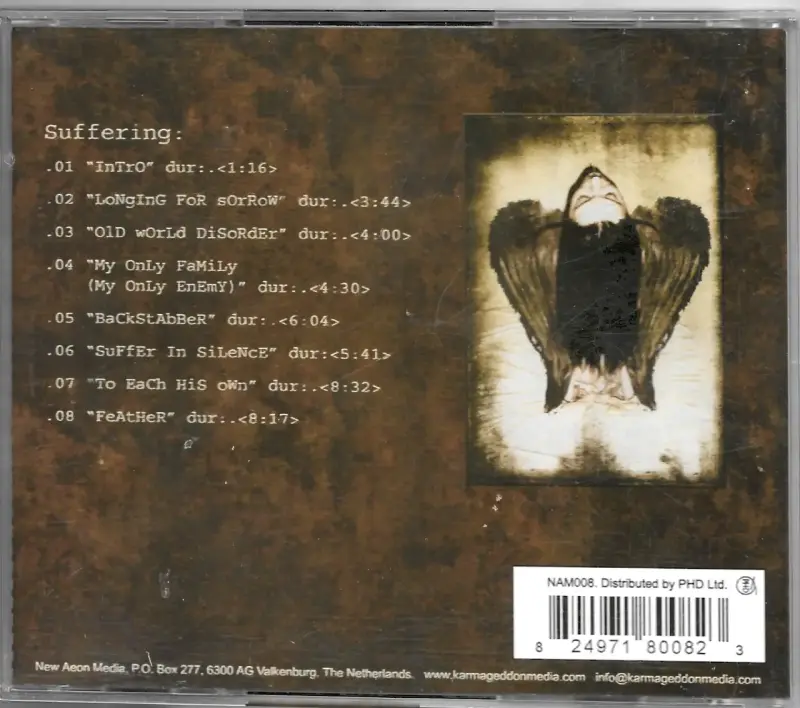 Silent Scythe ‎– Suffer In Silence (CD) - 2