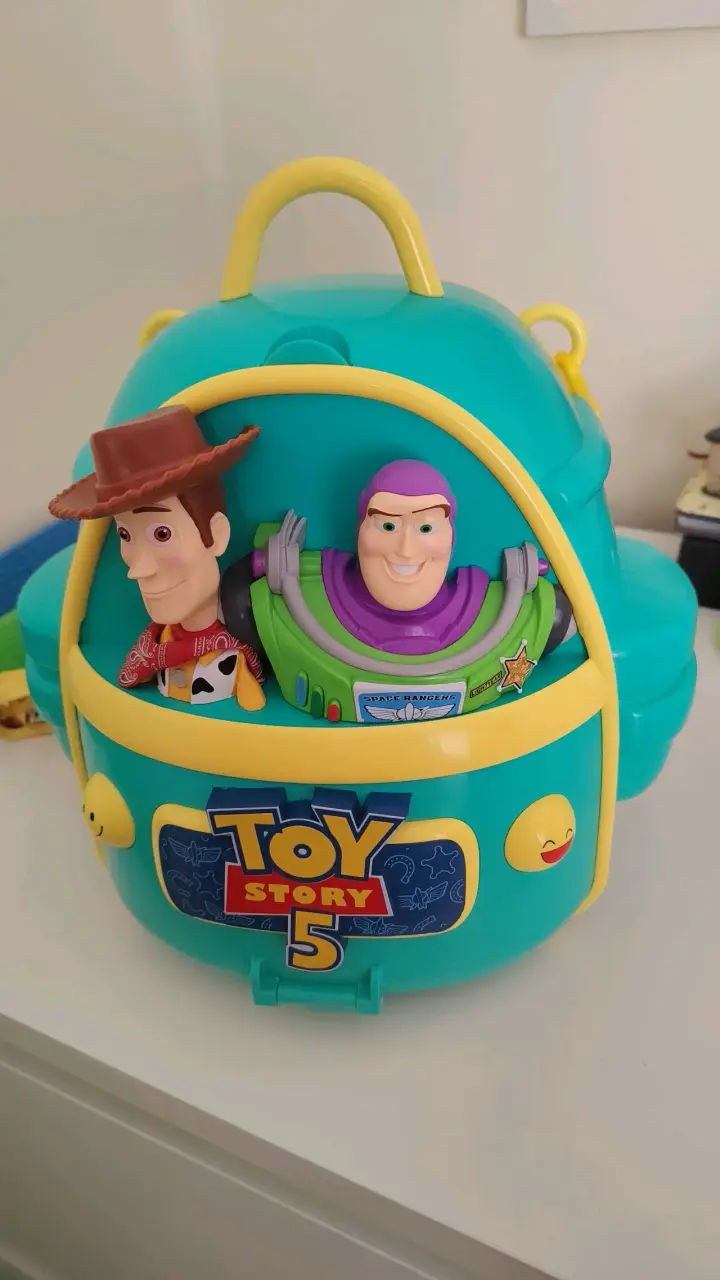 Mochila infantil Toy Story 5 con figuras - 1