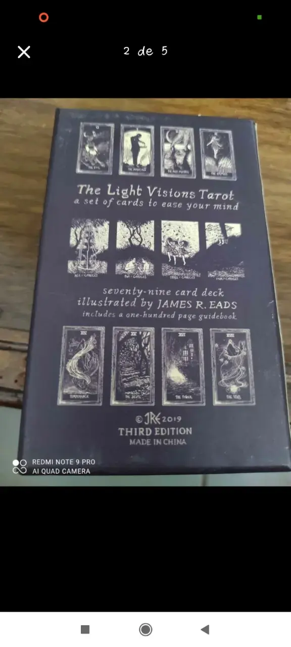 Tarot Light Visions Tercera Edición con Guía - 2