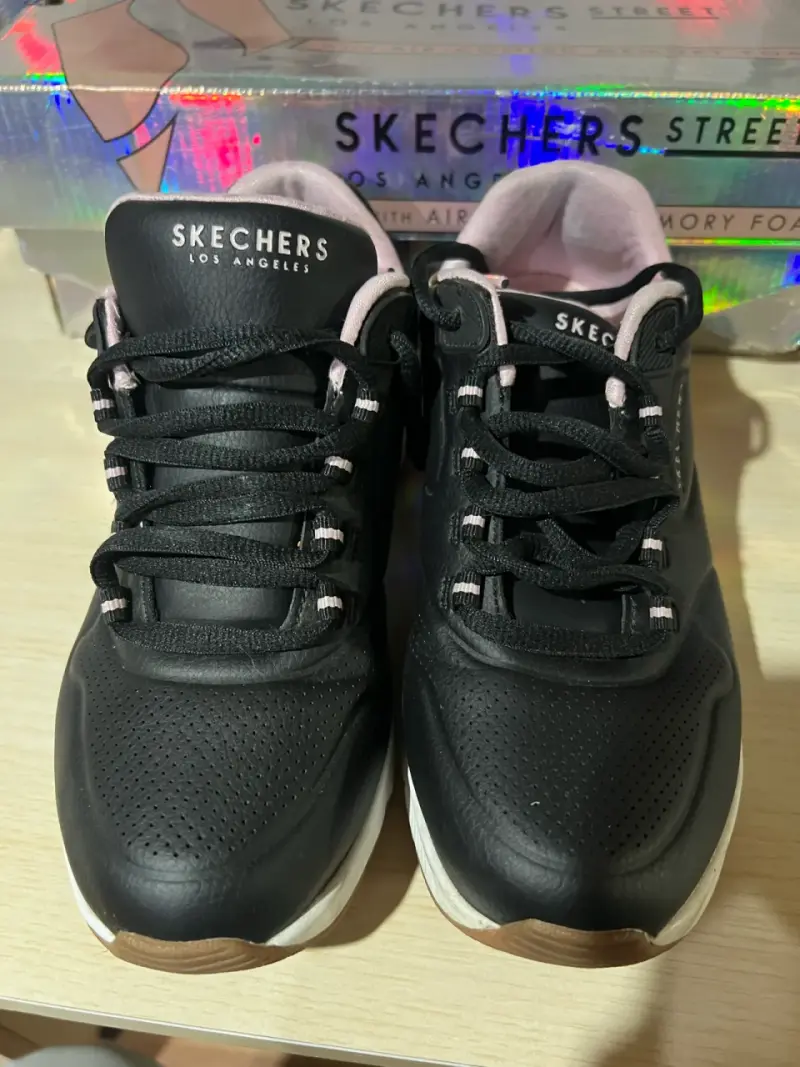Zapatillas negras Skechers con Memory Foam talla35 - 3