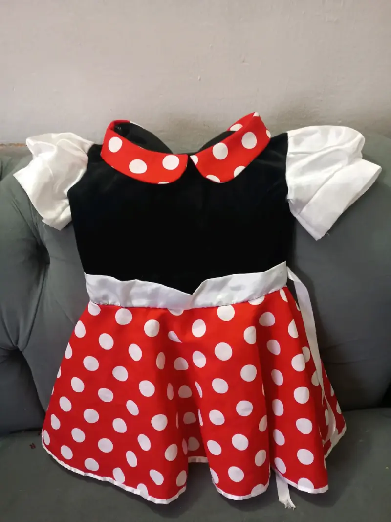 Disfraz de niña estilo Batman y Minnie - 2