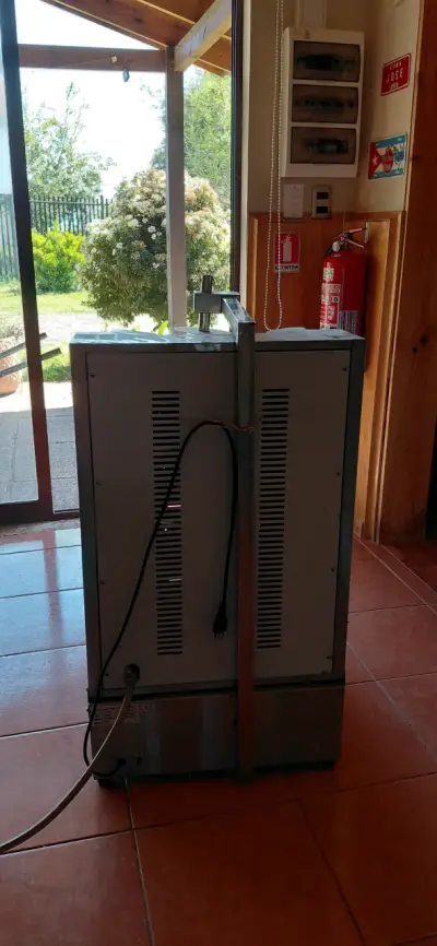 Asador vertical de acero inoxidable para shawarma - miniatura 2