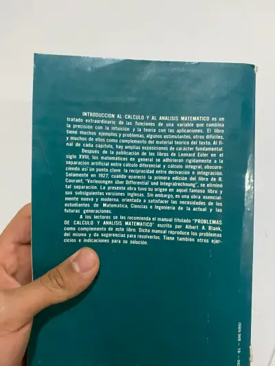 Libro Introducción al Cálculo de Courant - miniatura 2