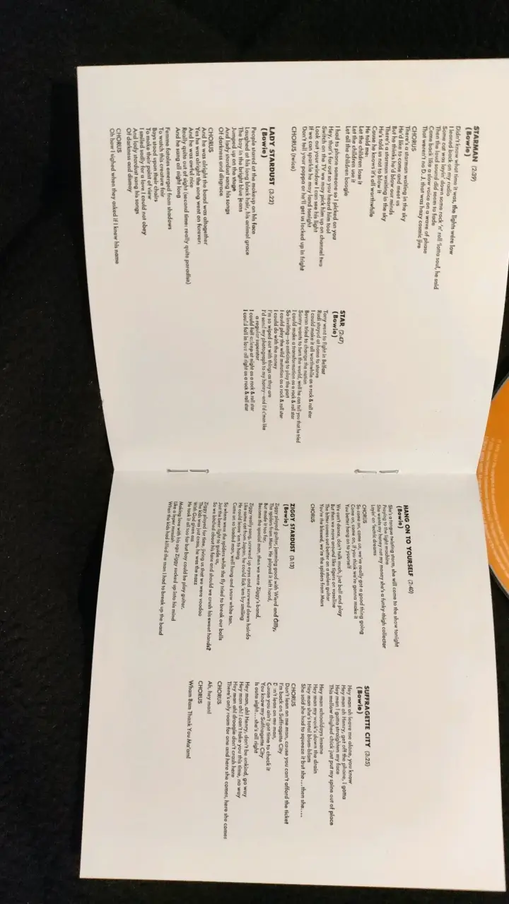 CD David Bowie Ziggy Stardust Digipack - 4