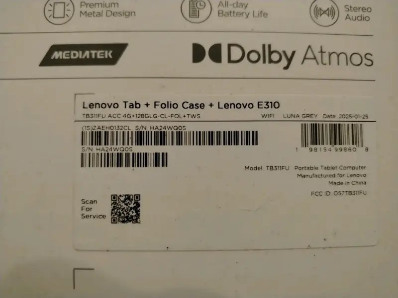 Tablet Lenovo Tab con Funda Folio - 3