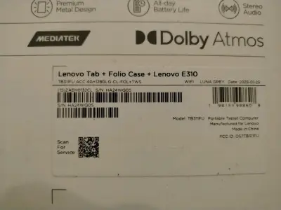 Tablet Lenovo Tab con Funda Folio - miniatura 3