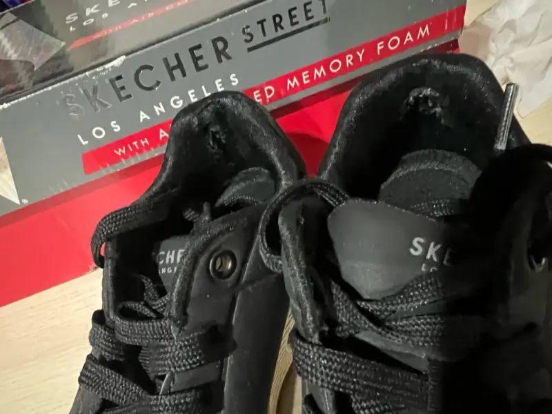 Zapatillas negras Skechers para mujer talla 35 - 3