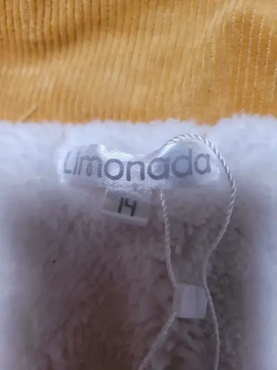 Chaqueta de pana mostaza para niña Limonada - miniatura 2