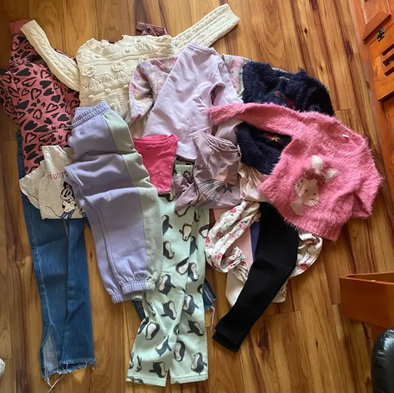 Lote de ropa infantil variada para niñas - 5