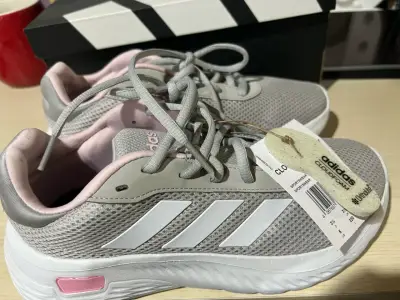 Zapatillas deportivas Adidas Cloudfoam grises - miniatura 1