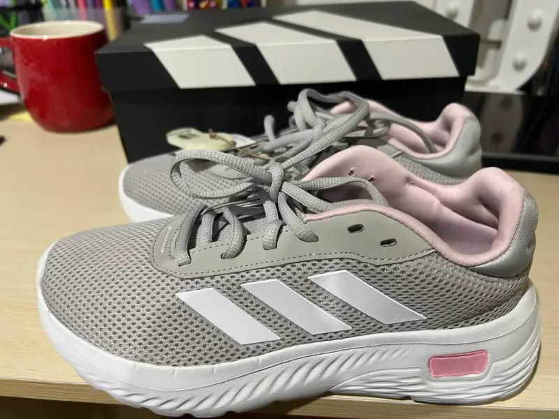 Zapatillas deportivas Adidas Cloudfoam grises - 3