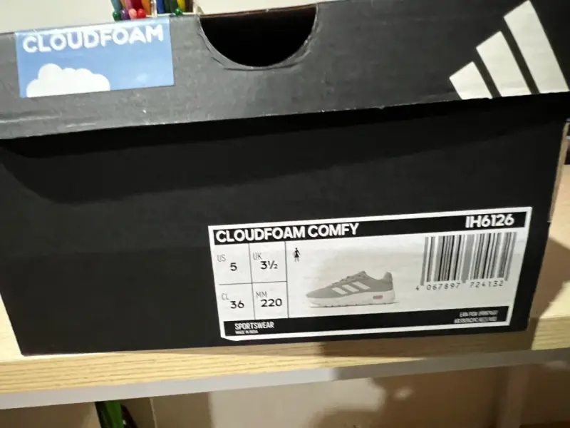 Zapatillas deportivas Adidas Cloudfoam grises - 5