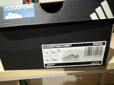 Zapatillas deportivas Adidas Cloudfoam grises - miniatura 5