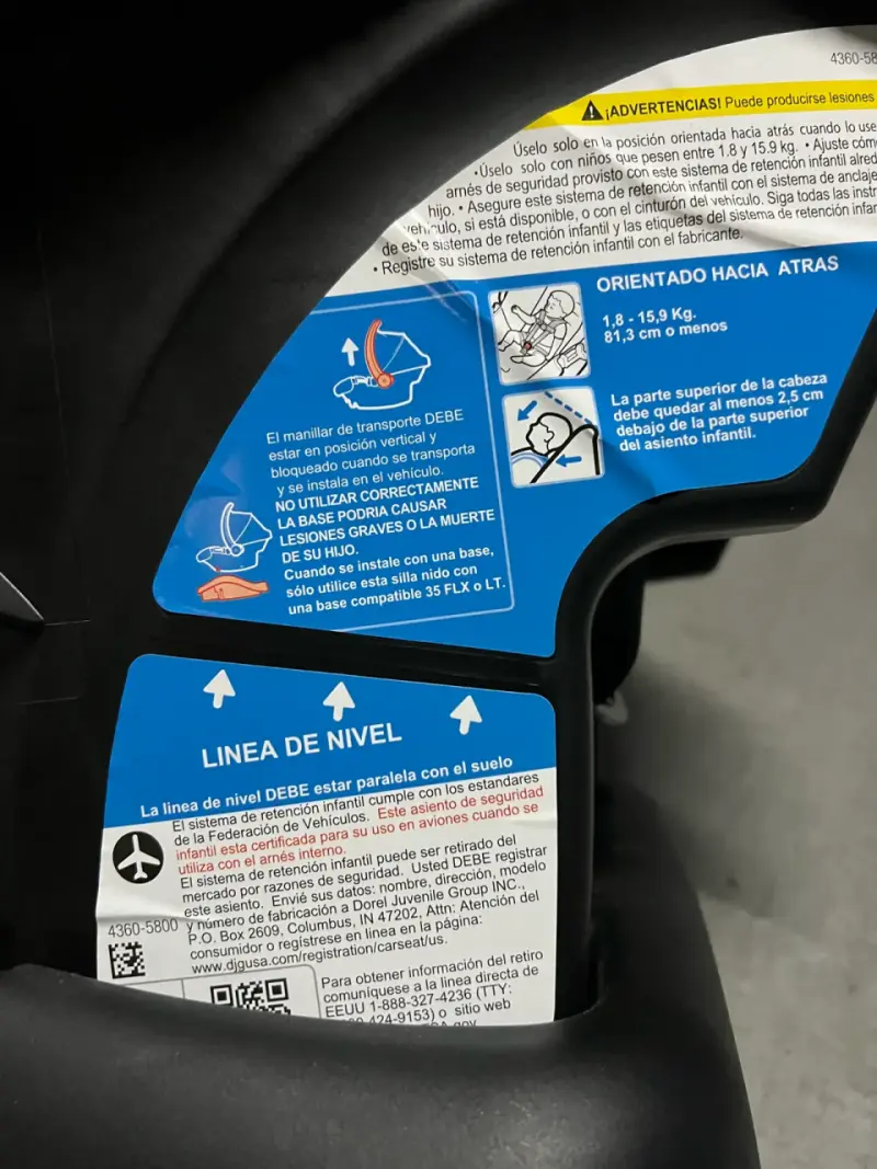 Silla de Auto para Bebé Safety 1st Negra - 2