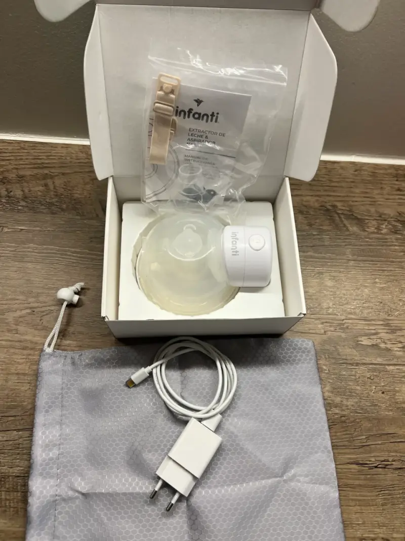 Extractor Leche Avent - Infanti manos libre 180ml - 4