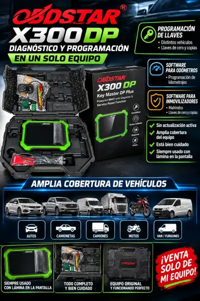 Equipo de Diagnóstico y Programación OBDSTAR X300 DP - miniatura 1