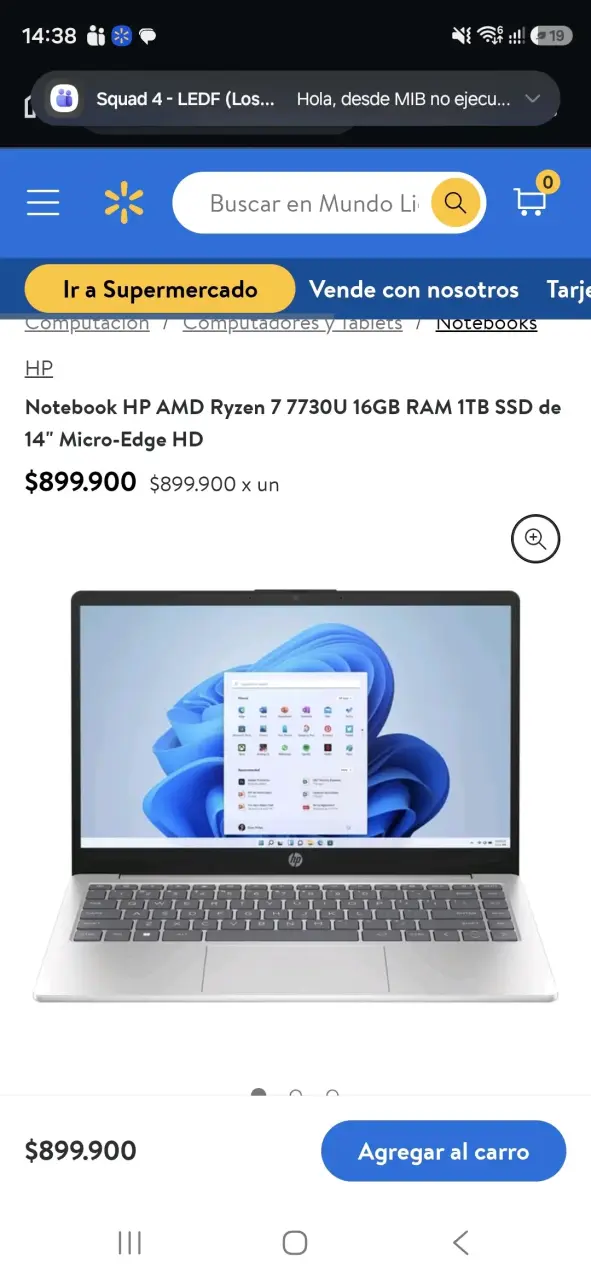 Notebook HP AMD Ryzen 7 7730U 16GB RAM 1TB SSD - 4