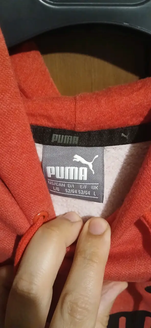 Polerón Puma Rojo con capucha - 2