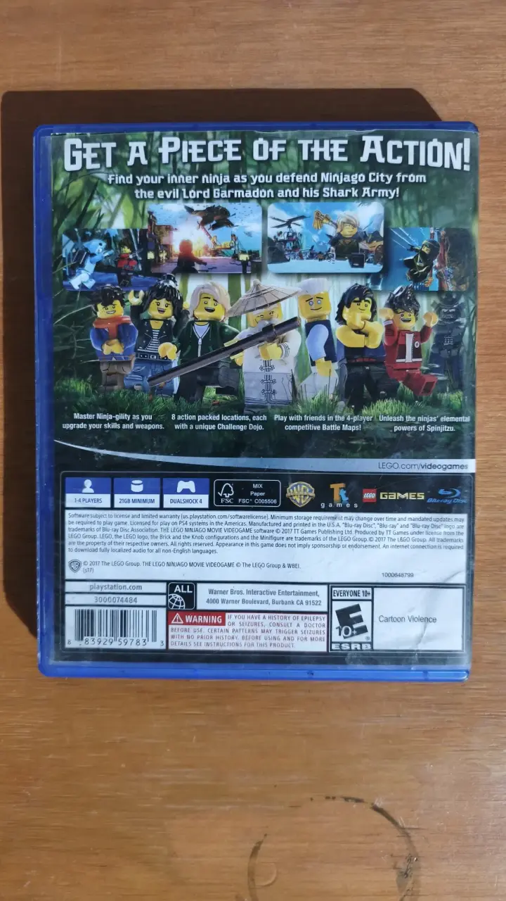 Juego PS4 LEGO Ninjago Movie - 3