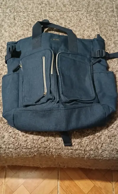 Mochila azul Colloky Bebe - miniatura 1
