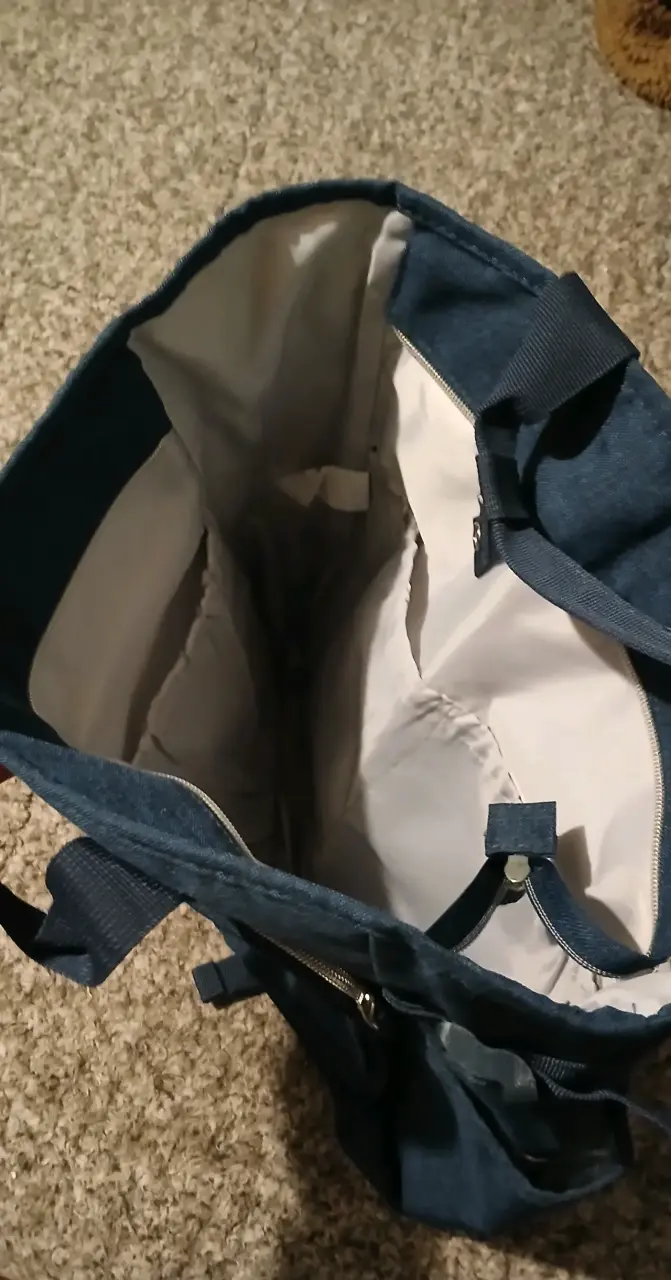 Mochila azul Colloky Bebe - 2