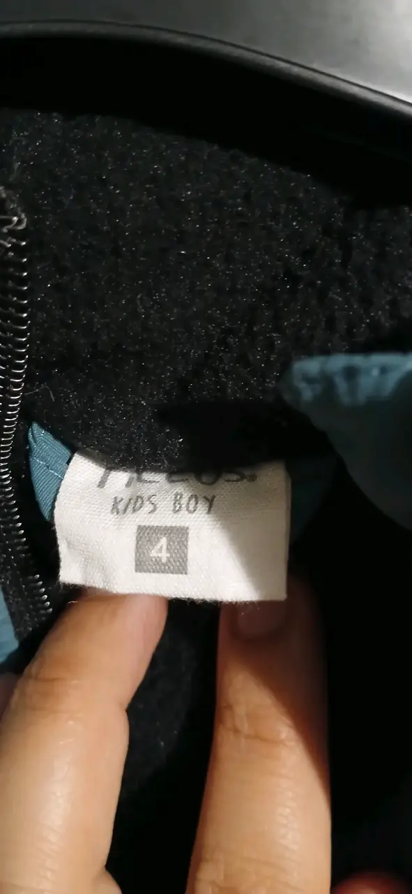 Chaqueta impermeable para niño color verde - 2