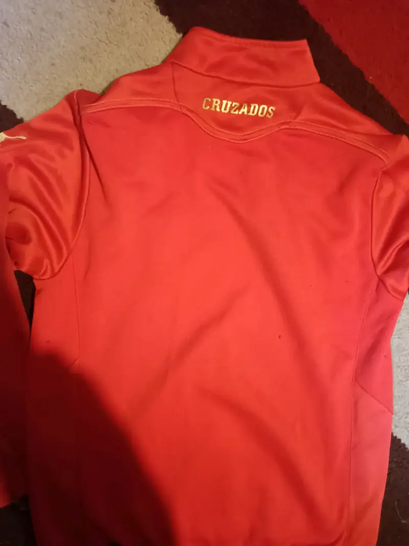 Poleron deportivo roja Cruzados Puma