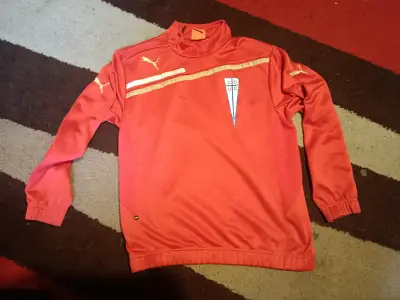 Poleron deportivo roja Cruzados Puma - miniatura 2