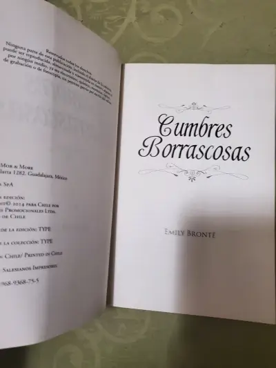 Libro Cumbres Borrascosas de Emily Brontë - miniatura 2