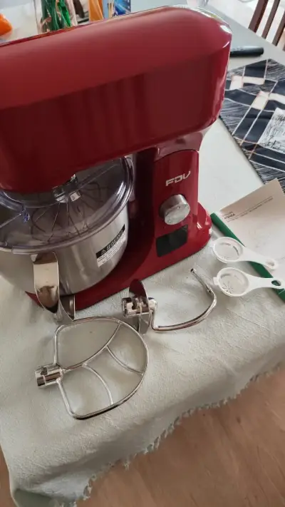 Batidora Atenea Roja FDV con accesorios - miniatura 3